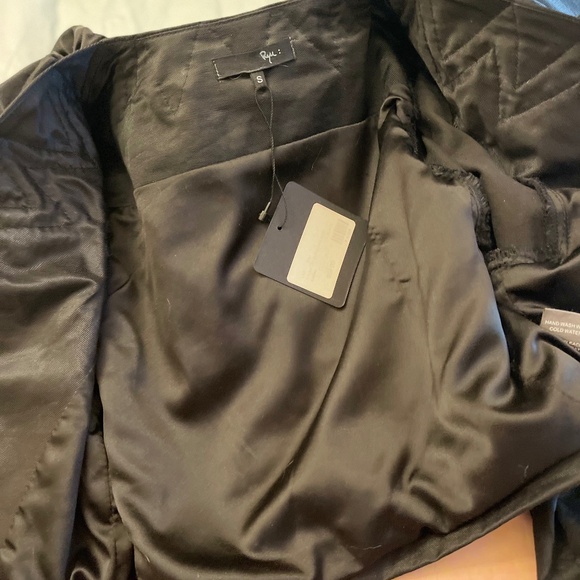 NWT! RYU For Anthropologie Ruffle Front Cardigan SMALL Cropped - Picture 8 of 13